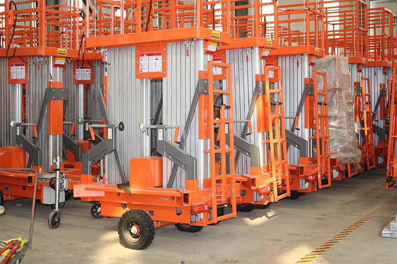 trailer type aluminium lift platform 11